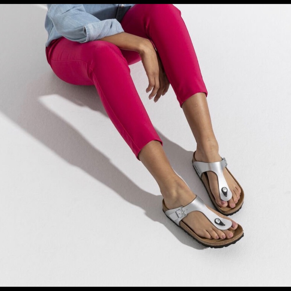 Birkenstock Gizeh BS Silver